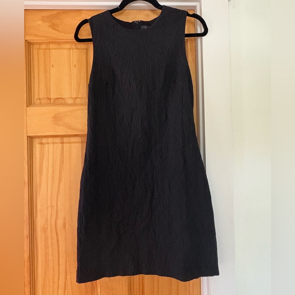 Theory Black Shift Dress, Size 4
